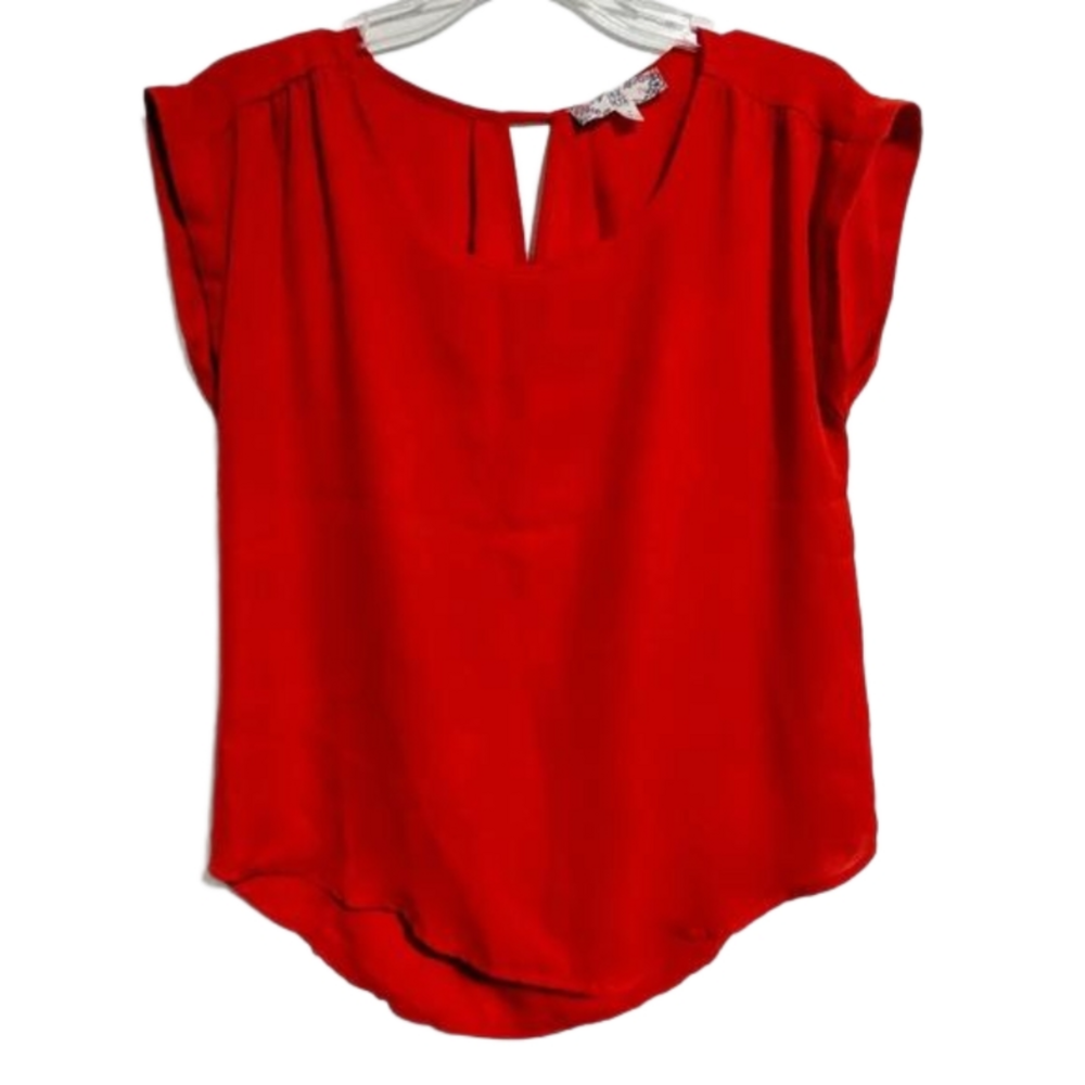 Pink Rose Red Top